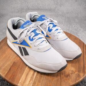 Reebok Men's Rapide Sneakers | Cold Grey / Crushed Cobalt | Size: 10.5 M US